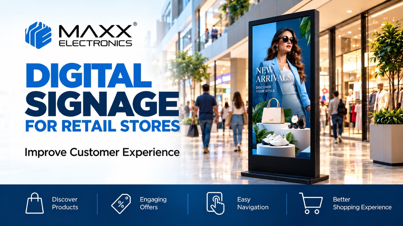 Digital Signage for Retail Stores: Improve Customer Experience